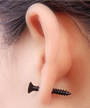 Load image into Gallery viewer, Nail Screw Stud Earrings