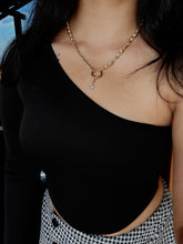 Load image into Gallery viewer, Pearl &amp; Star Necklace