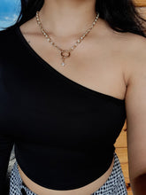 Load image into Gallery viewer, Pearl &amp; Star Necklace
