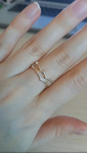 Load image into Gallery viewer, 92.5 Silver &amp; Gold Branch Ring