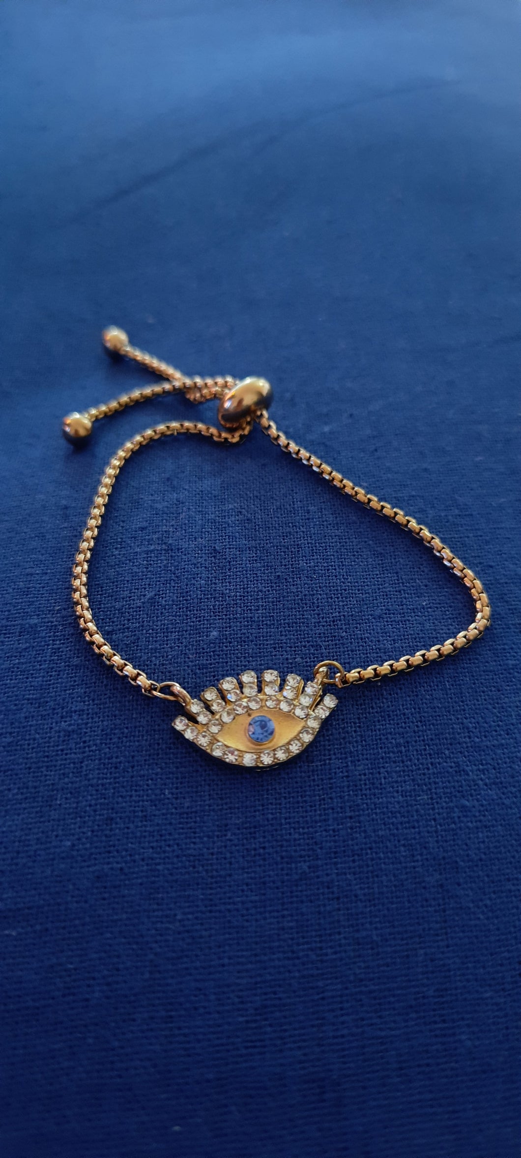 Shimmering Evil Eye Bracelet
