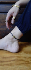 Gold Evil Eye Anklet