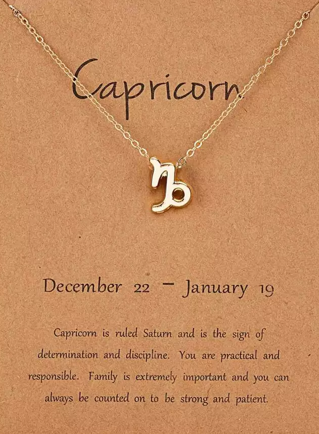 Capricorn Necklace