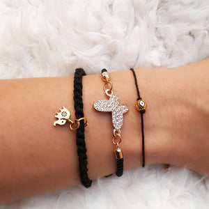 Black Beauty Bracelet (Set Of 3)