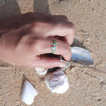 Load image into Gallery viewer, 92.5 Silver Dazzling Leaf Ring